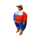 SHERIFF Fancy Dress Inflatable Suit -Fan Operated Costume
