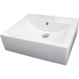 Ceramic Rectangular Above Countertop Basin for Vanity