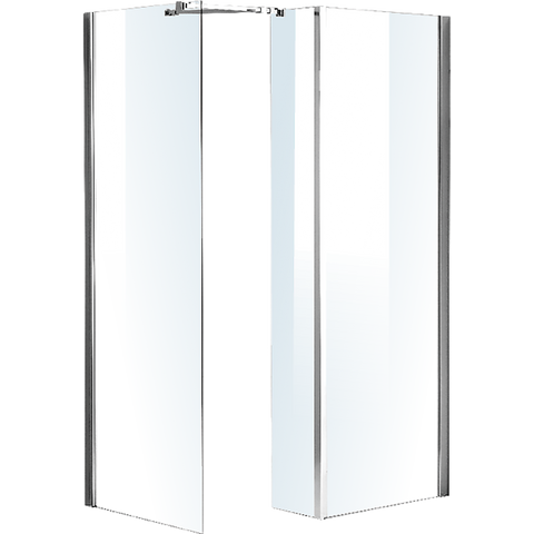 1200x800mm Walk in Shower Enclosure Safety Glass Shower By Della Francesca