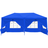 3x6m Gazebo Outdoor Marquee Tent Canopy Blue