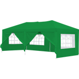 3x6m Gazebo Outdoor Marquee Tent Canopy Green