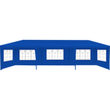 3x9m Wedding Outdoor Gazebo Marquee Tent Canopy Blue