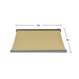 4.0m x 3.0m Retractable Folding Arm Awning Heavy Duty Full Cassette Motorised