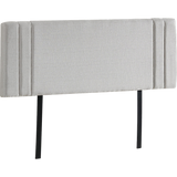 Linen Fabric Queen Bed Deluxe Headboard Bedhead - Beige