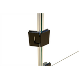 1000 x 1000mm Frameless 10mm Glass Shower Screen By Della Francesca