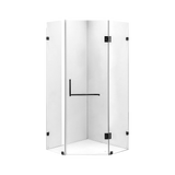 1000 x 1000mm Frameless 10mm Glass Shower Screen By Della Francesca