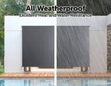 Retractable Straight Drop Roll Down Awning Garden Patio Screen 2.1X2.5M