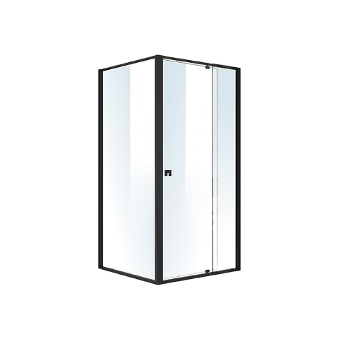 Semi Frameless Shower Screen (98~106)x 195cm & (89~92)x 195cm Side AS/NZS Glass