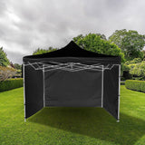 3x3m Popup Gazebo Party Tent Marquee Black
