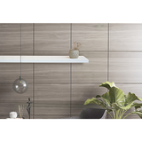 Floating Wall Shelf Wooden Shelves Wall Storage 80cm - White - Pack of 3