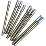 Floating Wall Shelf Wooden Shelves Wall Storage 80cm - White - Pack of 3