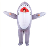 Shark Fancy Dress Fan Inflatable Costume  Suit