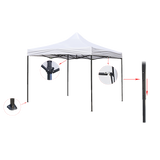 3x3m Easy Pop up Canopy Tent 420D Waterproof UV-Treated Cover Commercial Quality