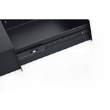 19" Rack Mount 2U Steel Plate DJ Drawer Equipment Cabinet Locking Lockable