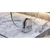 Chrome Bracket for Glass Balustrade Panels - Set of 2