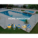 Chrome Bracket for Glass Balustrade Panels - Set of 2