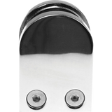 Chrome Bracket for Glass Balustrade Panels - Set of 2