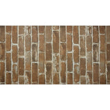 Wallpaper Faux Brick Wall Paper Roll