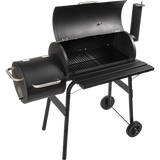 BBQ Smoker Charcoal Grill Roaster Portable Outdoor Camping Barbecue 2in1