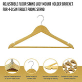 120pc Wooden Clothes Hangers Coat Pant Suit Coathangers Rack Wardrobe Wood