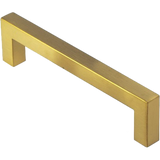 15x Brushed Brass Drawer Pulls Kitchen Cabinet Handles - Gold Finish 192mm