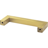 15x Brushed Brass Drawer Pulls Kitchen Cabinet Handles - Gold Finish 192mm