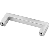 Brushed Nickel Stainless Steel Kitchen Cabinet Square Drawer Pull Door Handles 15-Pack