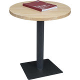 Steel Square 45cm Restaurant Cafe Office Table Base Leg