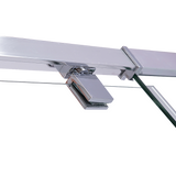 Semi Frameless Shower Screen (98~106)x 195cm & (89~92)x 195cm Side AS/NZS Glass