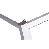 Semi Frameless Shower Screen (74~82)x 195cm & (98~101)x 195cm Side AS/NZS Glass