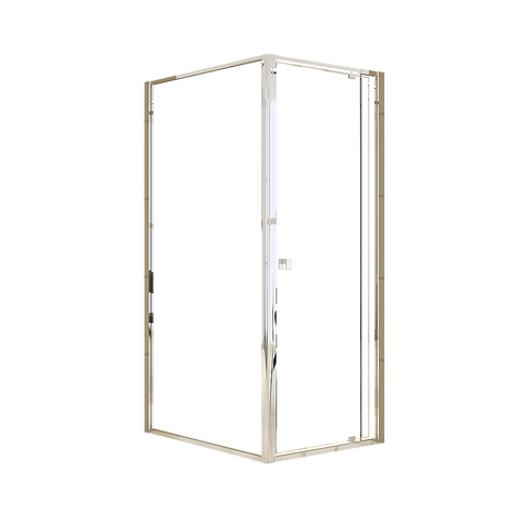 Semi Frameless Shower Screen (74~82)x 195cm & (98~101)x 195cm Side AS/NZS Glass