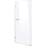 700 x 2000mm Frameless 10mm Safety Glass Shower Screen