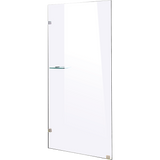 800 x 2000mm Frameless 10mm Safety Glass Shower Screen