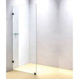 700 x 2000mm Frameless 10mm Safety Glass Shower Screen
