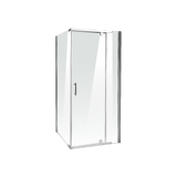 Shower Screen 900x700x1900mm Framed Safety Glass Pivot Door By Della Francesca