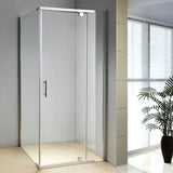 Shower Screen 900x700x1900mm Framed Safety Glass Pivot Door By Della Francesca