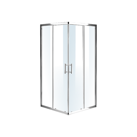 1000 x 800mm Sliding Door Nano Safety Glass Shower Screen By Della Francesca