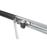 1000 x 800mm Sliding Door Nano Safety Glass Shower Screen By Della Francesca