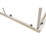 1000 x 1200mm Sliding Door Nano Safety Glass Shower Screen By Della Francesca