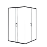 1000 x 900mm Sliding Door Nano Safety Glass Shower Screen By Della Francesca