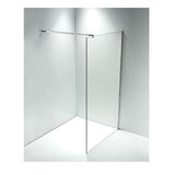 1000 x 2100mm Frameless 10mm Safety Glass Shower Screen