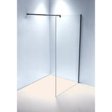 1000 x 2100mm Frameless 10mm Safety Glass Shower Screen