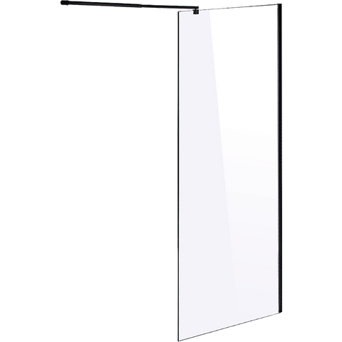 1000 x 2100mm Frameless 10mm Safety Glass Shower Screen