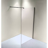 1200 x 2100mm Frameless 10mm Safety Glass Shower Screen