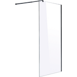 1200 x 2100mm Frameless 10mm Safety Glass Shower Screen