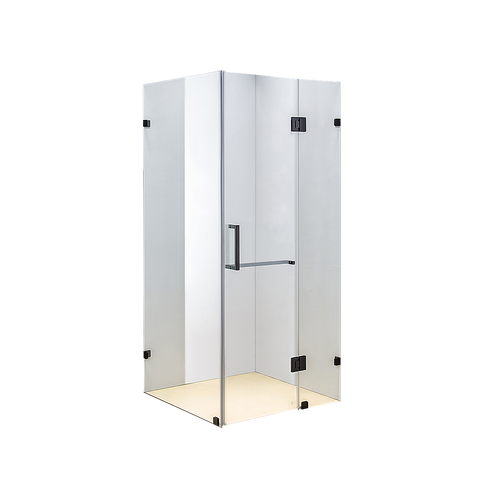 1000 x 1000mm Frameless 10mm Glass Shower Screen By Della Francesca