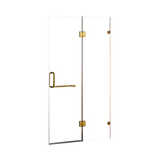 90 x 200cm Wall to Wall Frameless Shower Screen 10mm Glass By Della Francesca