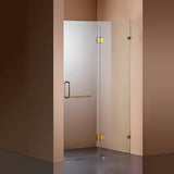 110 x 200cm Wall to Wall Frameless Shower Screen 10mm Glass By Della Francesca