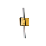 1100 x 900mm Frameless 10mm Glass Shower Screen By Della Francesca