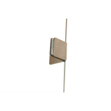 90 x 200cm Wall to Wall Frameless Shower Screen 10mm Glass By Della Francesca